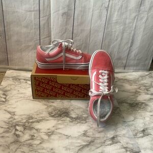 Size 5.5 Men  Women 7.0- VANS Old Skool Pink Lemonade 2021